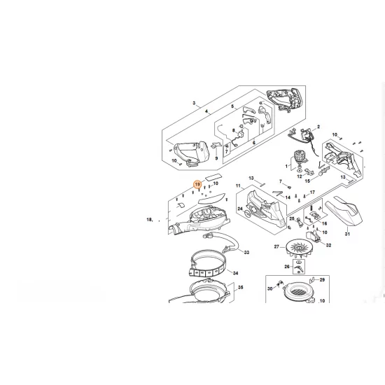 STIHL   Tabliczka informacyjna SA02 967 4000